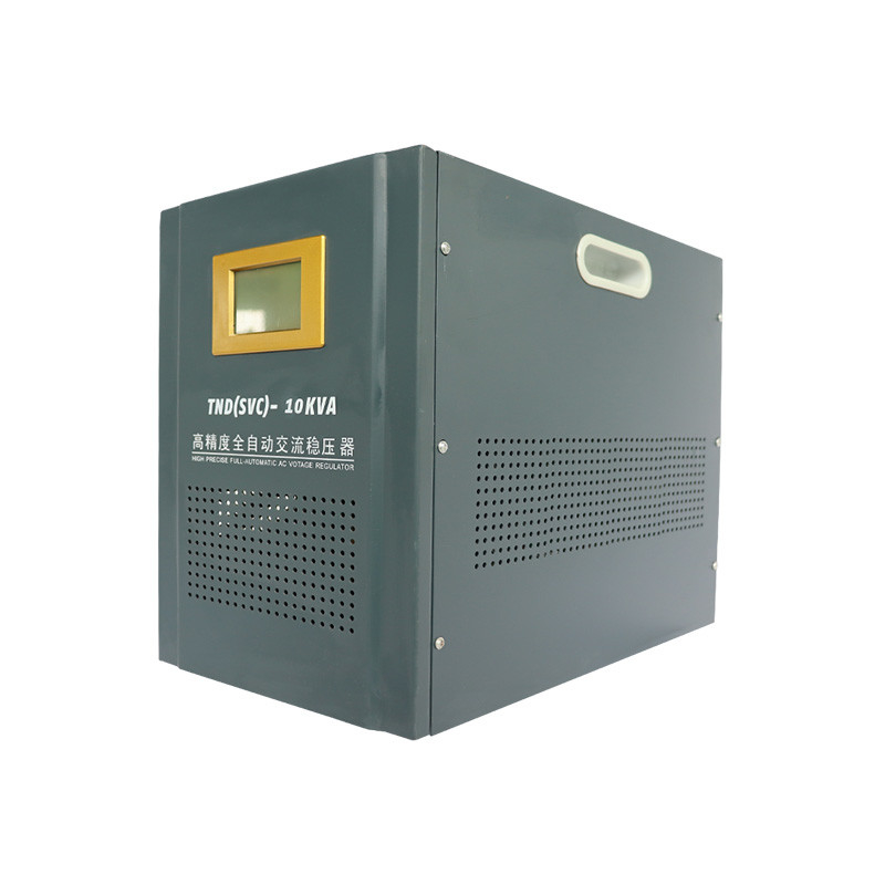 Automatische spanningsstabilisator van hoge kwaliteit met één fase 10 KVA AC-spanningsstabilisator met goede prijs