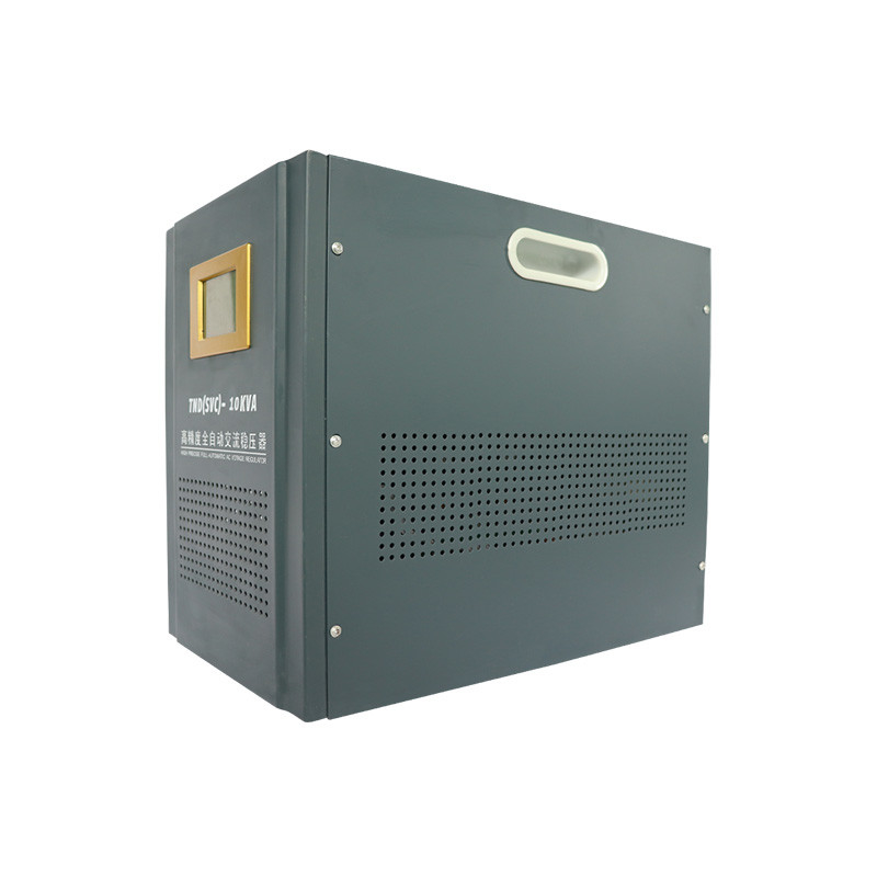 Automatische spanningsstabilisator van hoge kwaliteit met één fase 10 KVA AC-spanningsstabilisator met goede prijs