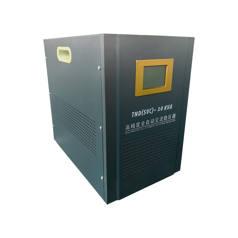 10KVA Hoge kwaliteit 220V enkelfasige automatische spanningsstabilisator met hoge precisie