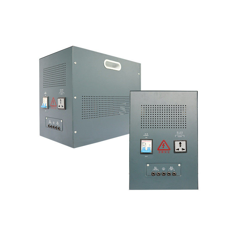 10KVA Hoge kwaliteit 220V enkelfasige automatische spanningsstabilisator met hoge precisie