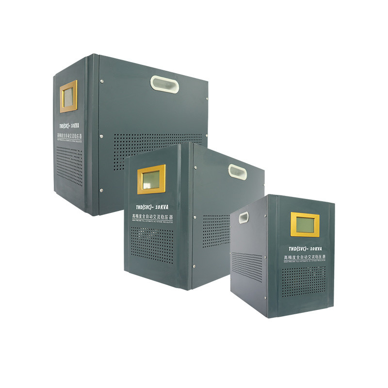 10KVA Hoge kwaliteit 220V enkelfasige automatische spanningsstabilisator met hoge precisie
