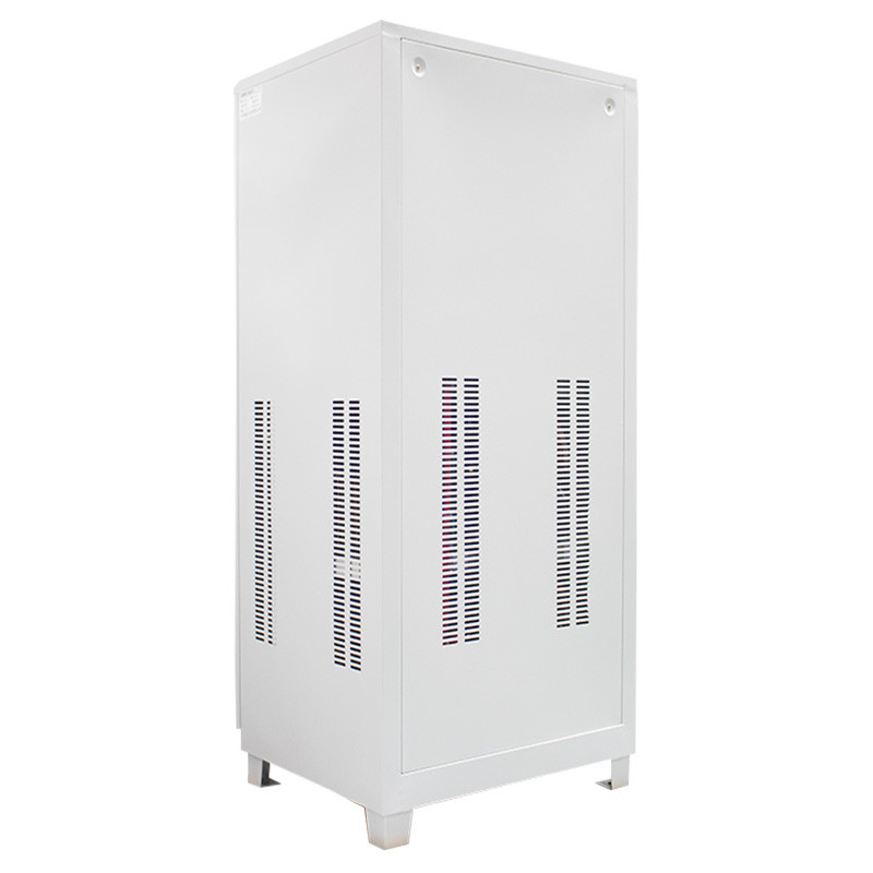 90KVA Driefasig spanningsstabilisator Automatische spanningsregulator met servomotortechnologie voor lasersnijmachine