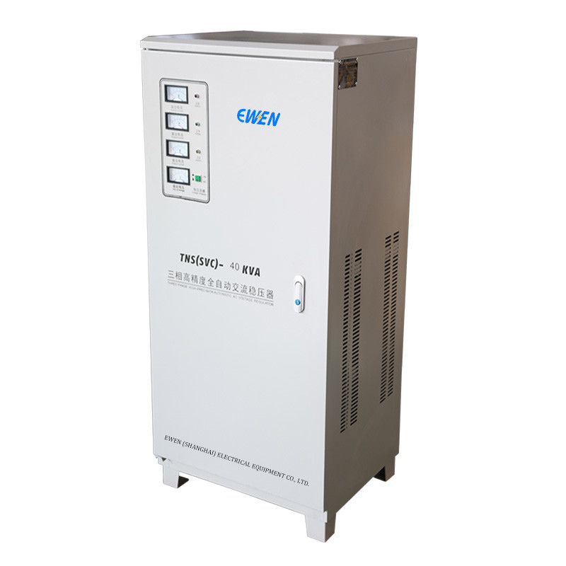 40KVA Driefasige industriële spanningsstabilisator AC Power Servo Automatische spanningsregulator 380V 400V 415V 480V