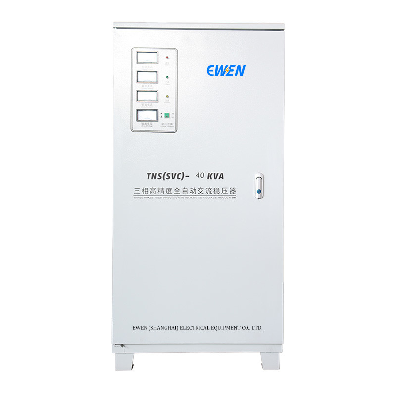 40KVA Driefasige industriële spanningsstabilisator AC Power Servo Automatische spanningsregulator 380V 400V 415V 480V