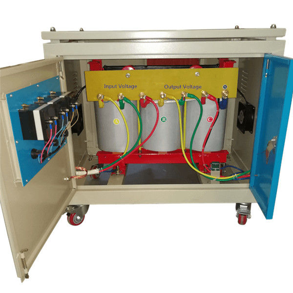 80KVA Transformator in drie stadia 380V/220V, het Type van 3 Faseshell Transformator