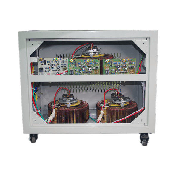 Stabilisator de In drie stadia 15KVA 380V, de Regelgever van het printervoltage van het 3 Fasevoltage