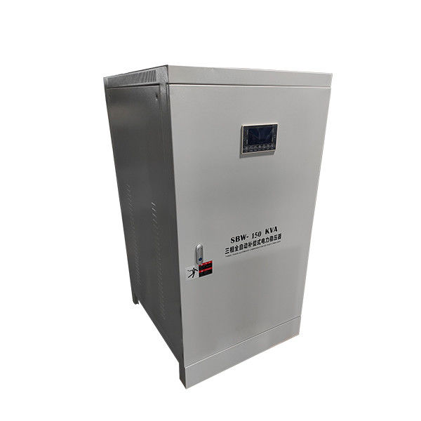 LCD Stabilisator 150KVA In drie stadia AC 50Hz 60Hz van het Vertonings de Automatische Voltage