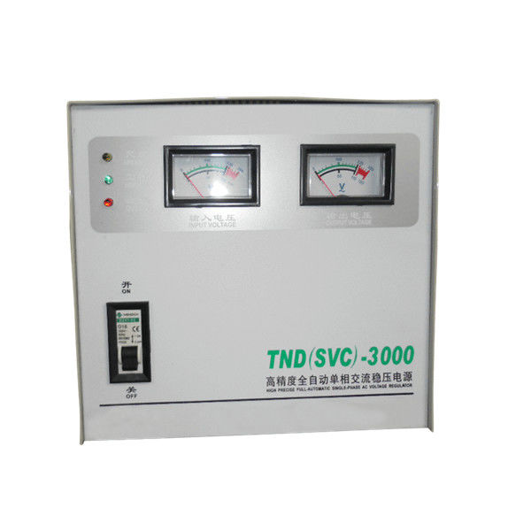 Enige Faseac het Voltagestabilisator 110v 220v 50Hz 60Hz van de Voltageregelgever 3kva