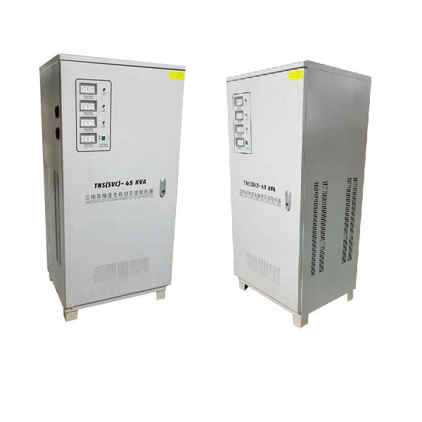 Van de het Koperrol 45KVA van de kortsluitingbescherming Autoac Gecompenseerde het Voltageregelgever/Stabilisator