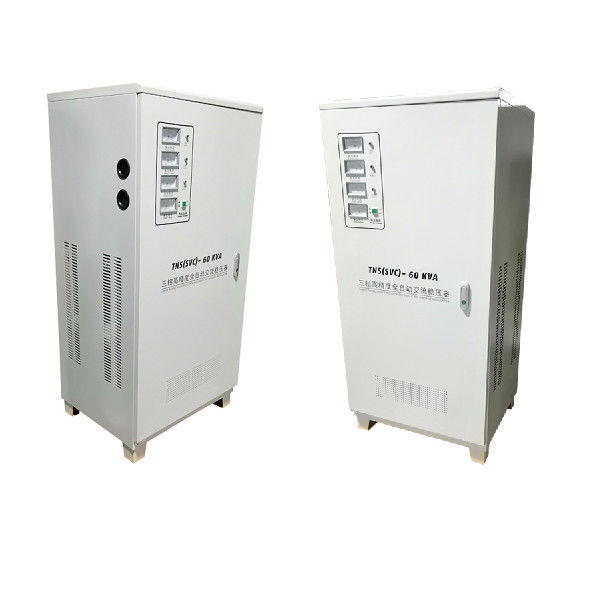 De wijzer meet Alternatieve AC 60KVA 3 Stabilisator/de Regelgever van het Fase de Industriële Auto High-precision Voltage
