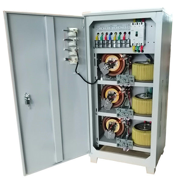 Tns-60KVA AC Volledige Automatische Elektrovoltagestabilisator In drie stadia