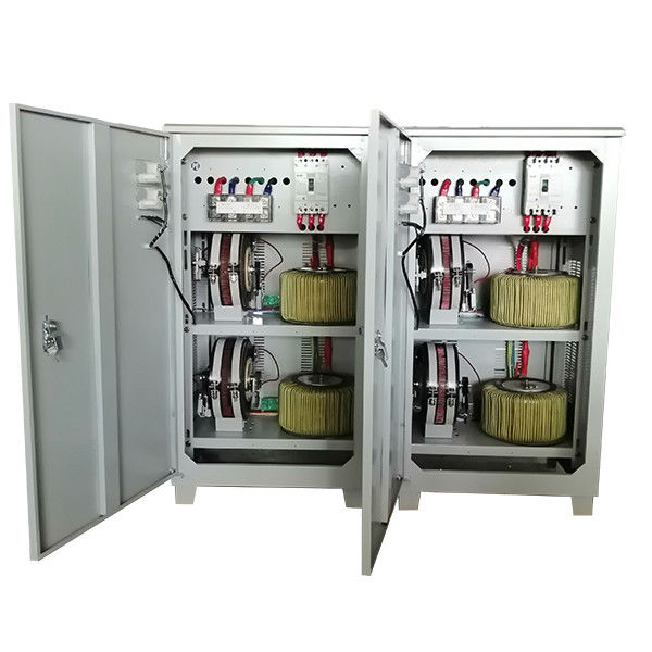 60KVA High-precision Enige Fasealuminium/Automatische het Voltagestabilisator van de Koperrol